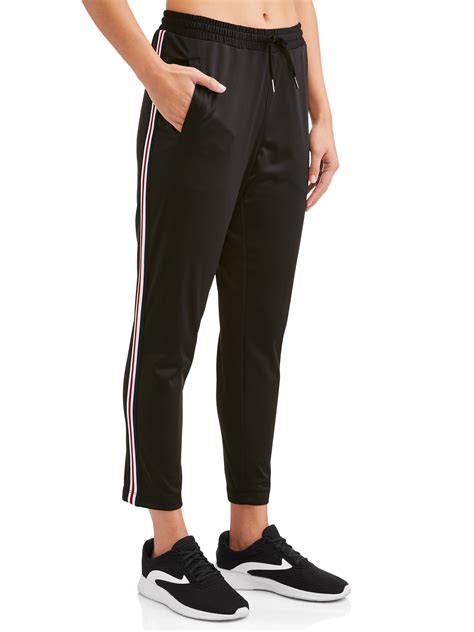 women's track pants with stripe